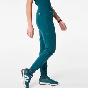 FIGS Zamora Jogger Scrub Pants XXS in Caribbean Blue